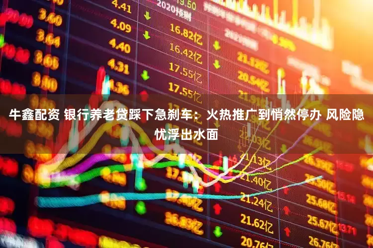 牛鑫配资 银行养老贷踩下急刹车：火热推广到悄然停办 风险隐忧浮出水面