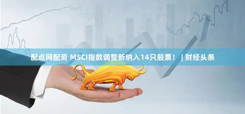 配点网配资 MSCI指数调整新纳入14只股票！ | 财经头条